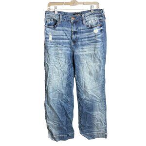 Judy Blue Wide Leg Jeans Size 13/31 Style # JB88597